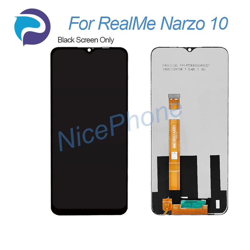 For RealMe Narzo 10 LCD Screen + Touch Digitizer Display RMX2040 1600*720 For RealMe Narzo 10 LCD screen Display