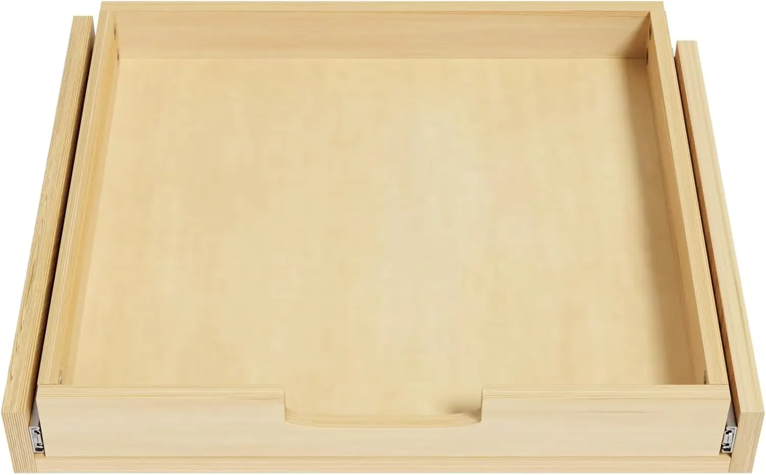 Pull Out Cabinet Organizer, 26''W x 21''D Sliding Drawers for Cabinets, Soft Close Slide Out Wooden Pull out Drawers, Base