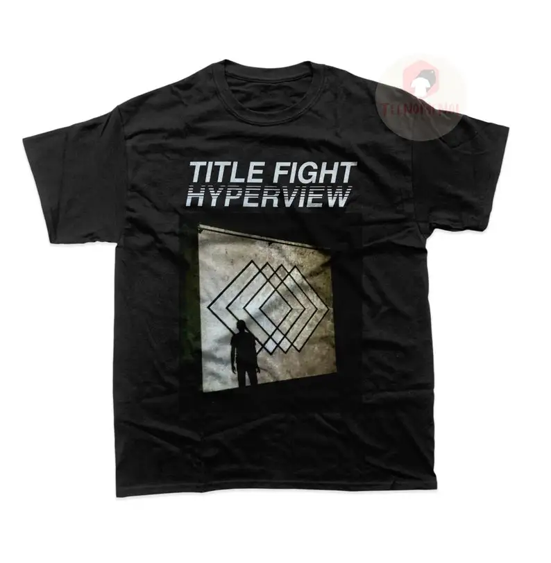 Title Fight Unisex T-Shirt - Hyperview Album Tee - Rock Music Band Shirt - Printed Music Merch For Gift