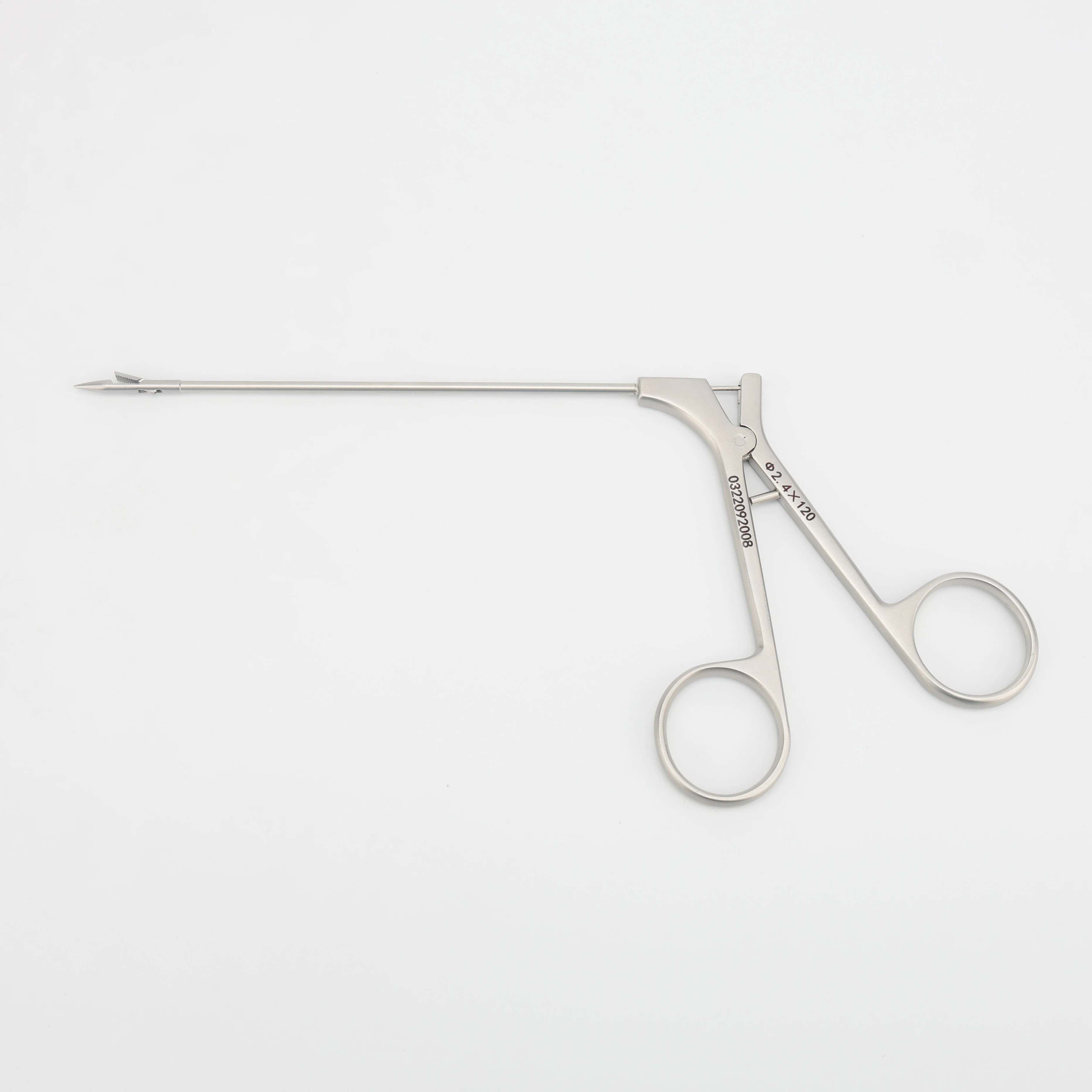 2.4mm Laparoscopic Abdominal Hernia surgery Infantile Fascial Closure Forceps Hernia Suture Retriever Needle-tipped Grasper