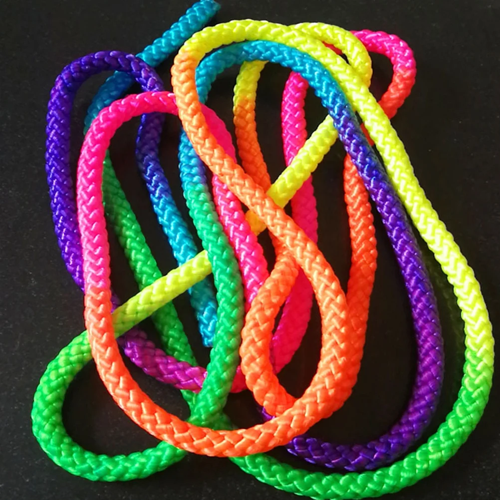 

Gymnastics Rhythmic Competition Training Durable Cotton Linen Jump Rope For Adults Kids Indoor Outdoor Fitness Exercise