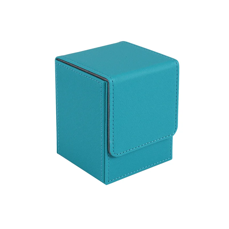 علبة بطاقات HFES صندوق سطح السفينة بأكمام بطاقات سطح السفينة صندوق ألعاب لمجلدات Yugioh MTG: 100+