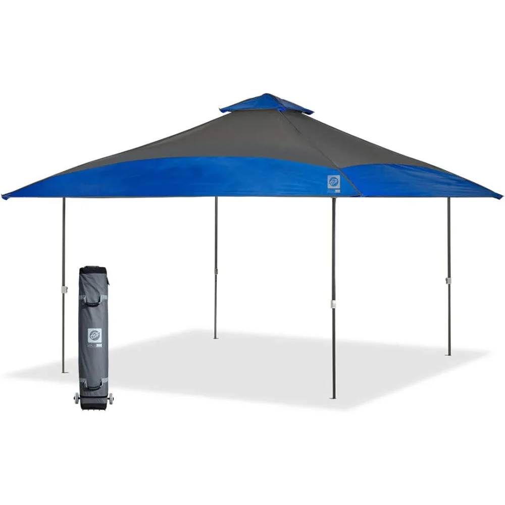 

E-Z UP 13x13 Instant Canopy Shelter, 169 Square Feet Shade, Ventilated Roof, Royal Blue Two-Tone