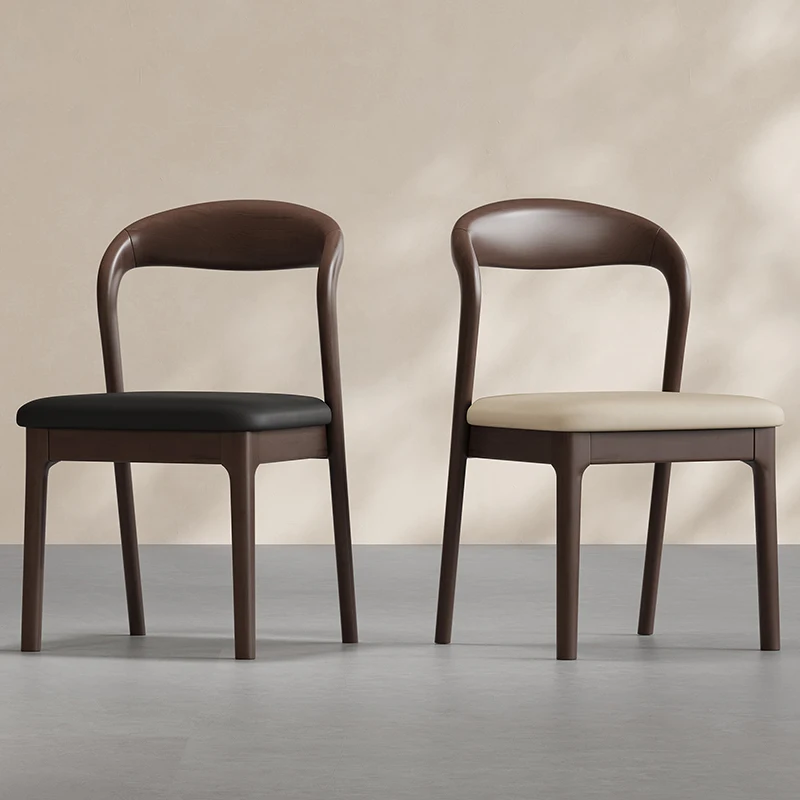 

Nordic Wooden Dining Chairs Minimalist Kitchen Designer Modern Dining Chairs Luxury Comfortable Esszimer Stuhl Furniture Home