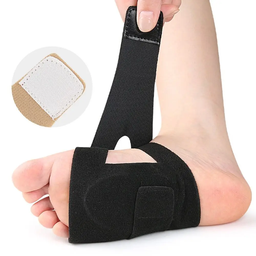 Cross Adjustable Straps Arch Support Foot Wrap Plantar Cushion Design Arch Support Feature Foot Correction Wrap