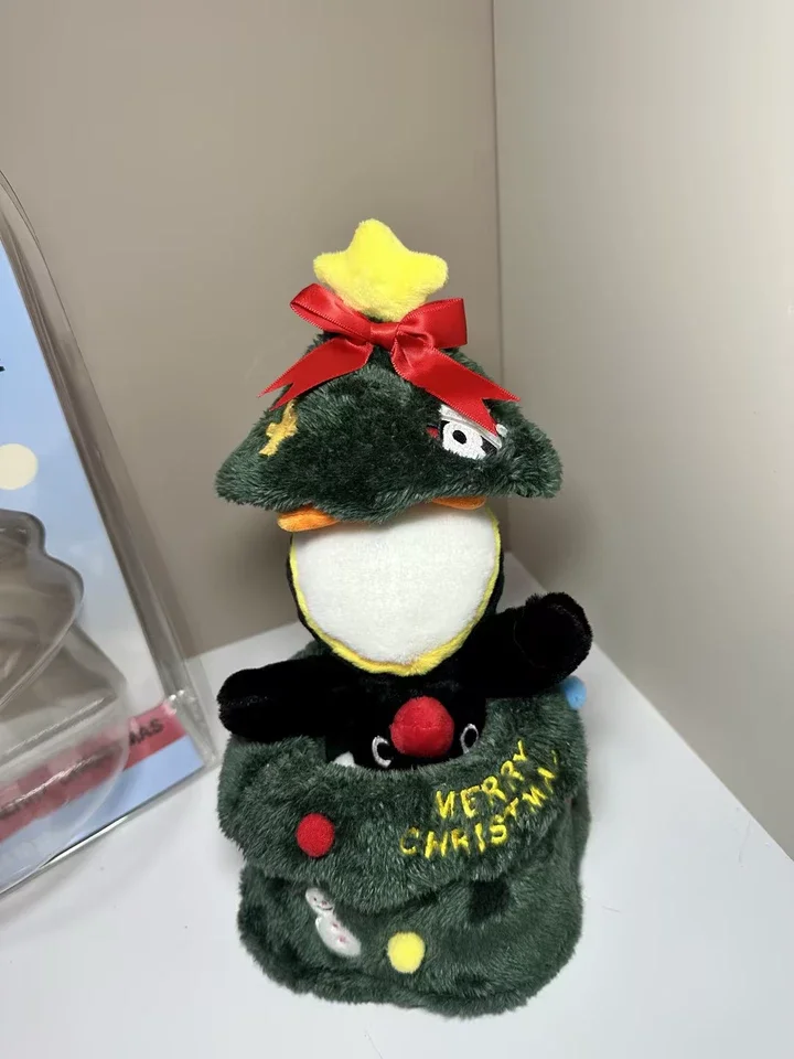 Martube Pingu Christmas Wreath Hanging Decor Ornaments Anime Figures Pingu Christmas Tree Figurines Toys Holiday Birthday Gifts view 2