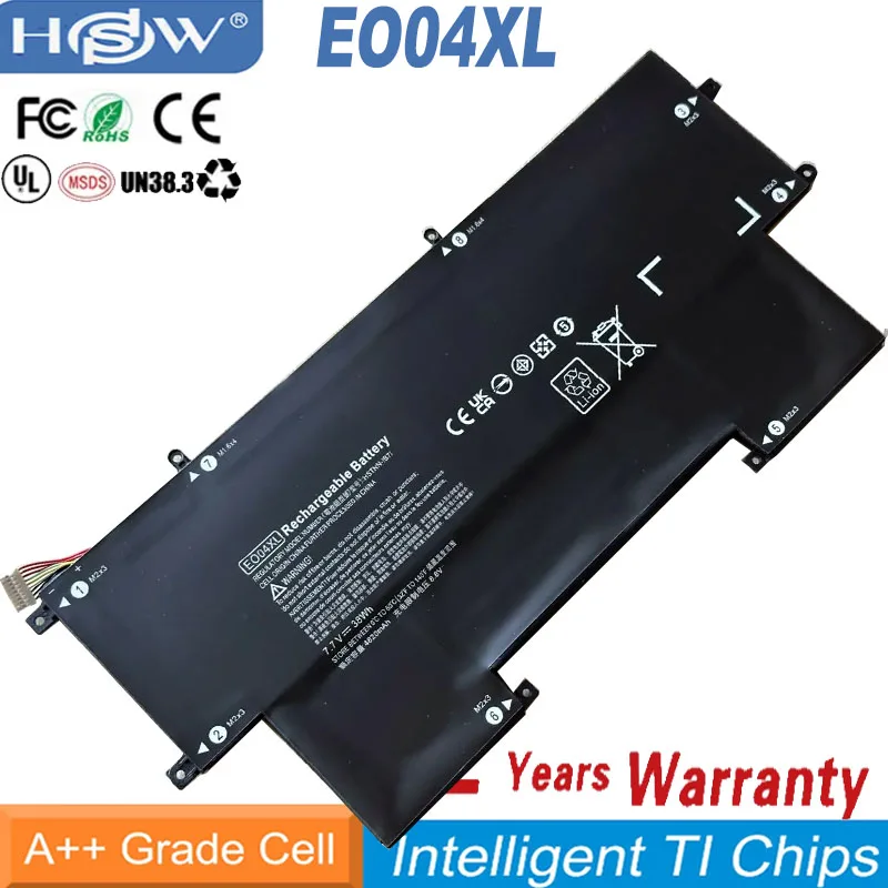 

EO04XL E004XL Battery For HP EliteBook Folio G1 Subnotebook Series 827927-1B1 827927-1C1 828226-005 HSTNN-I73C 38WH