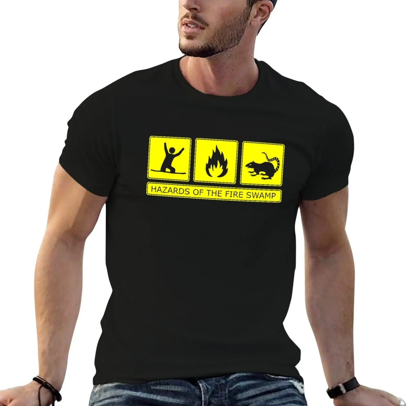 Hazards of the Fire Swamp T-Shirt funny costumes Luxury man Men's t-shirt