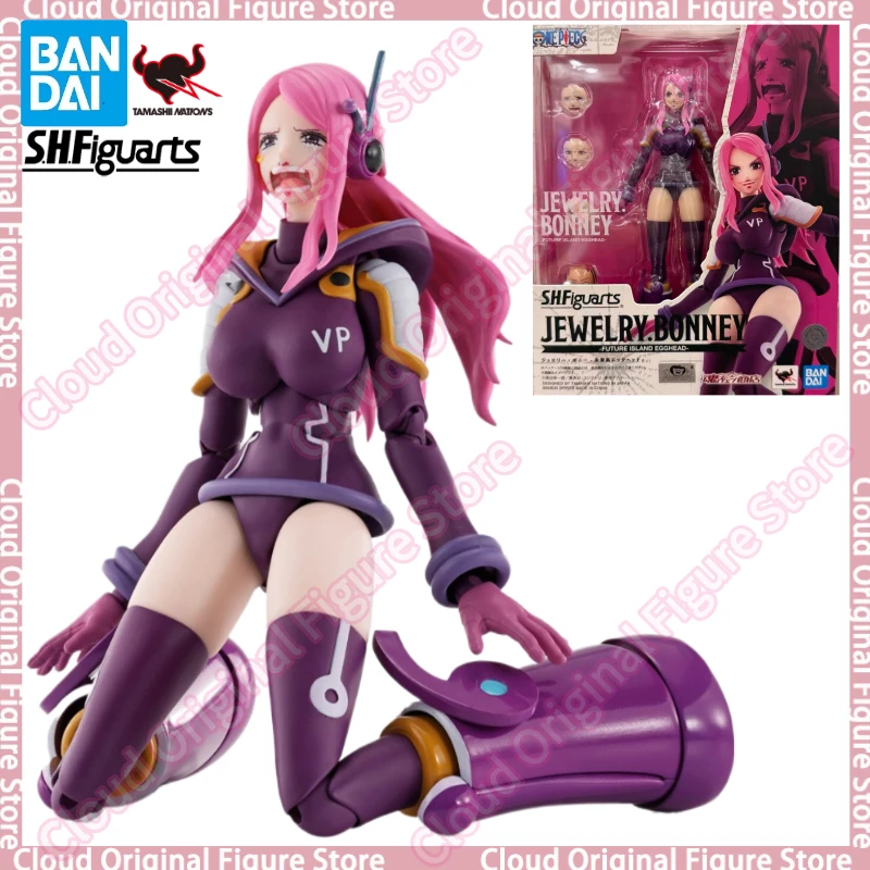 

В наличии 100% оригинал BANDAI One Piece - Jewelry Bonney - S.H.Figuarts - Коллекция Future Island Egghead Series Модель Хобби