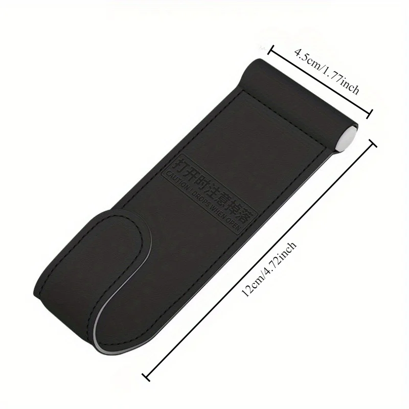 Universal Car Glove Box Organizer with Hooks -  Synthetic Faux Fur, Non-Destructive Installation, Strong Load-Bearing Capacity