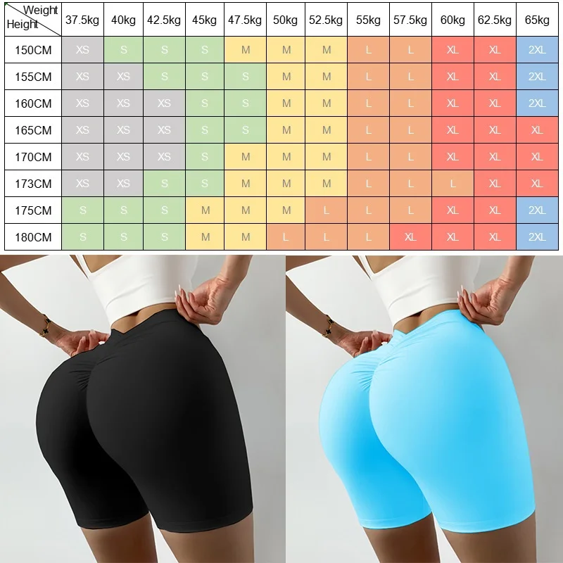 Cloud Hide SEXY Butt Yoga Shorts Women XS-XL Fitness High Waist Gym Girl Workout Tights Sports Running Trousers Cycling Leggings