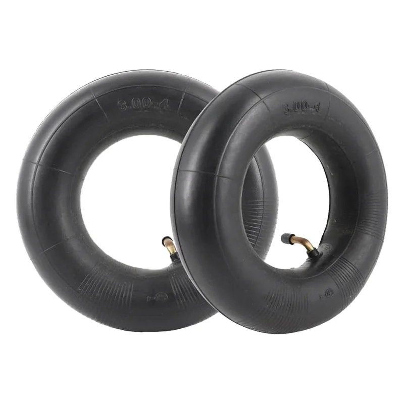 ABHT-수레, 자루 트럭, 손수레 3.00-4, 10X3, 260X85 검정색용 TR87 밸브가 있는 내부 튜브 4개 팩