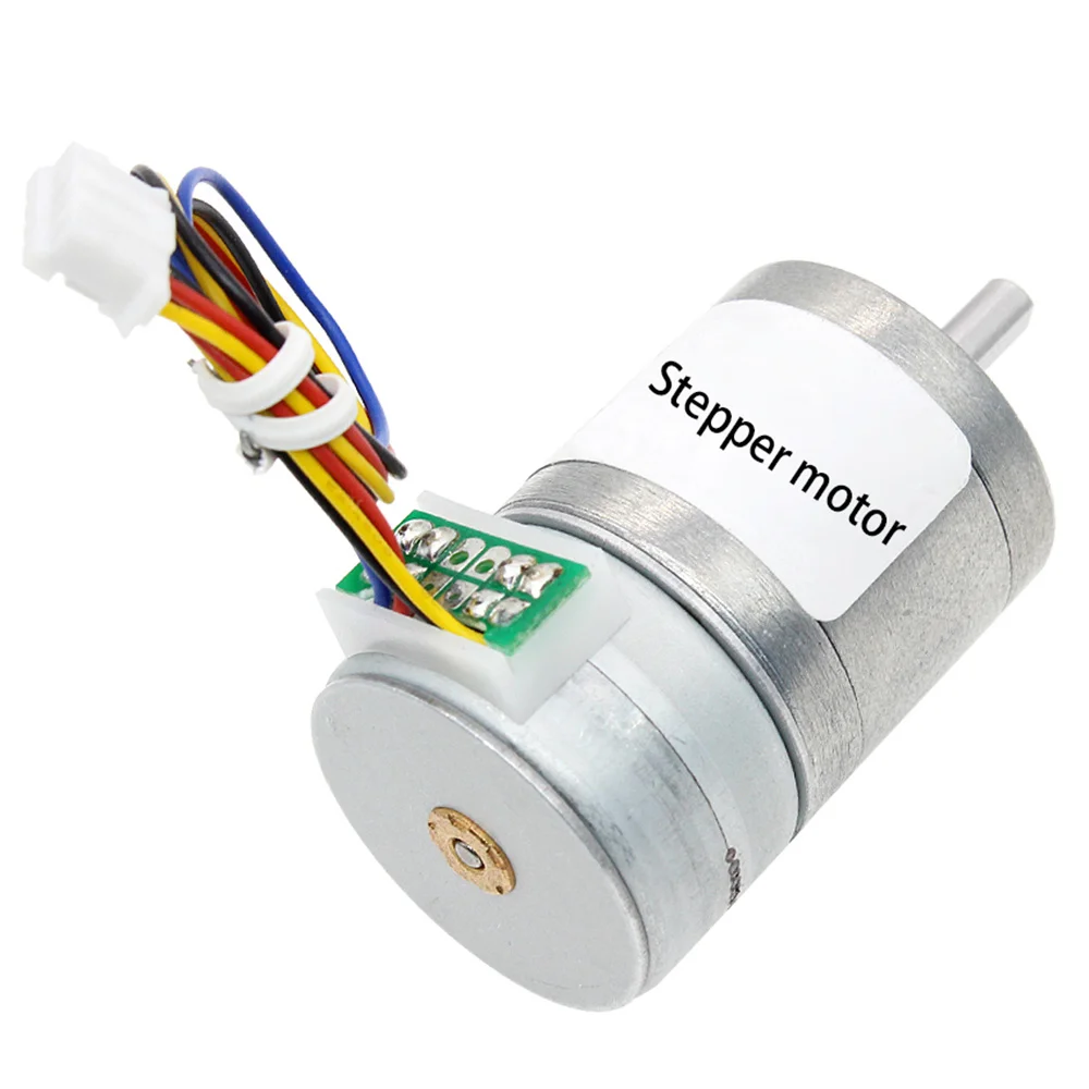 GM25 25BY 2 Phase 4 Wire Stepper Motor DC 12V Deceleration Brushless Reversible Metal Micro Stepping Stepper Gear Motor Module