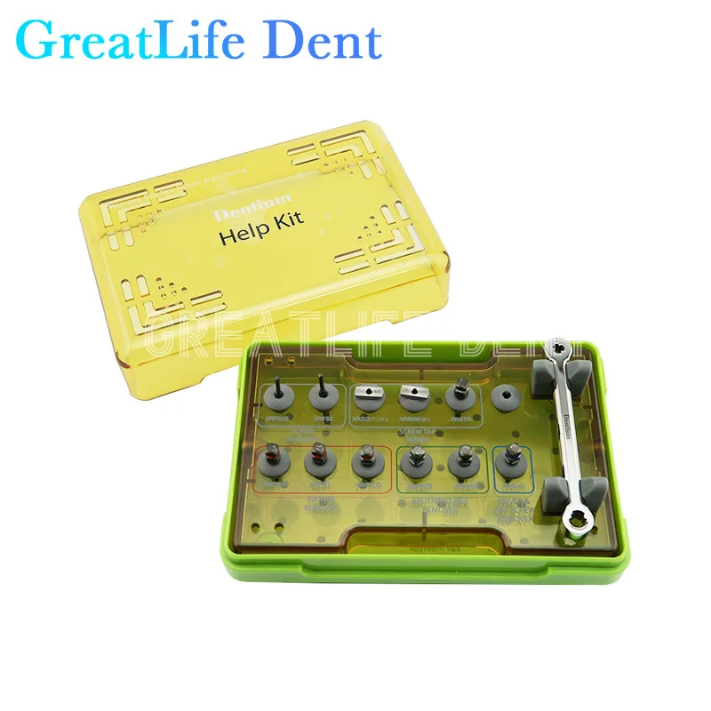 

GreatLife Dent 100% Original Dentium Abutments Dental Implant Titanium Dentium Help Kit