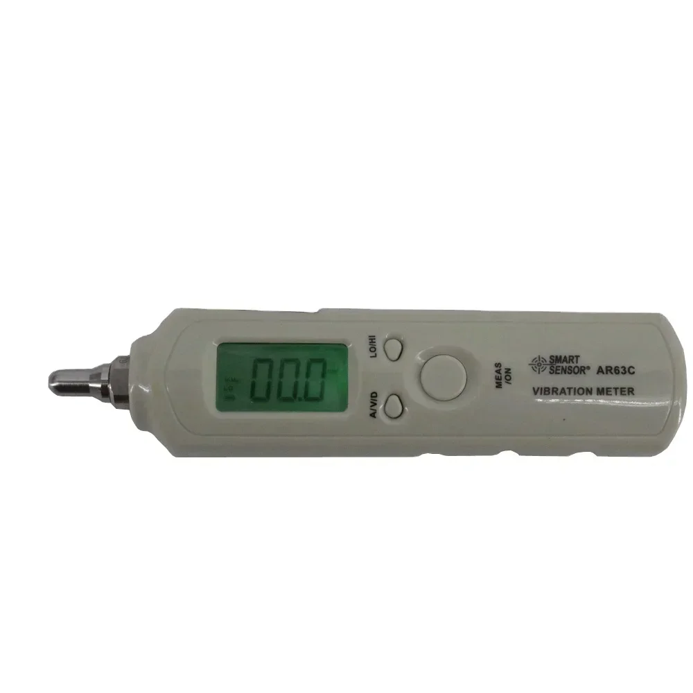 2026//Smart Sensor AR63C Pen Type Vibration Meter Velocity  0.1~199.9m/s Digital Vibrator