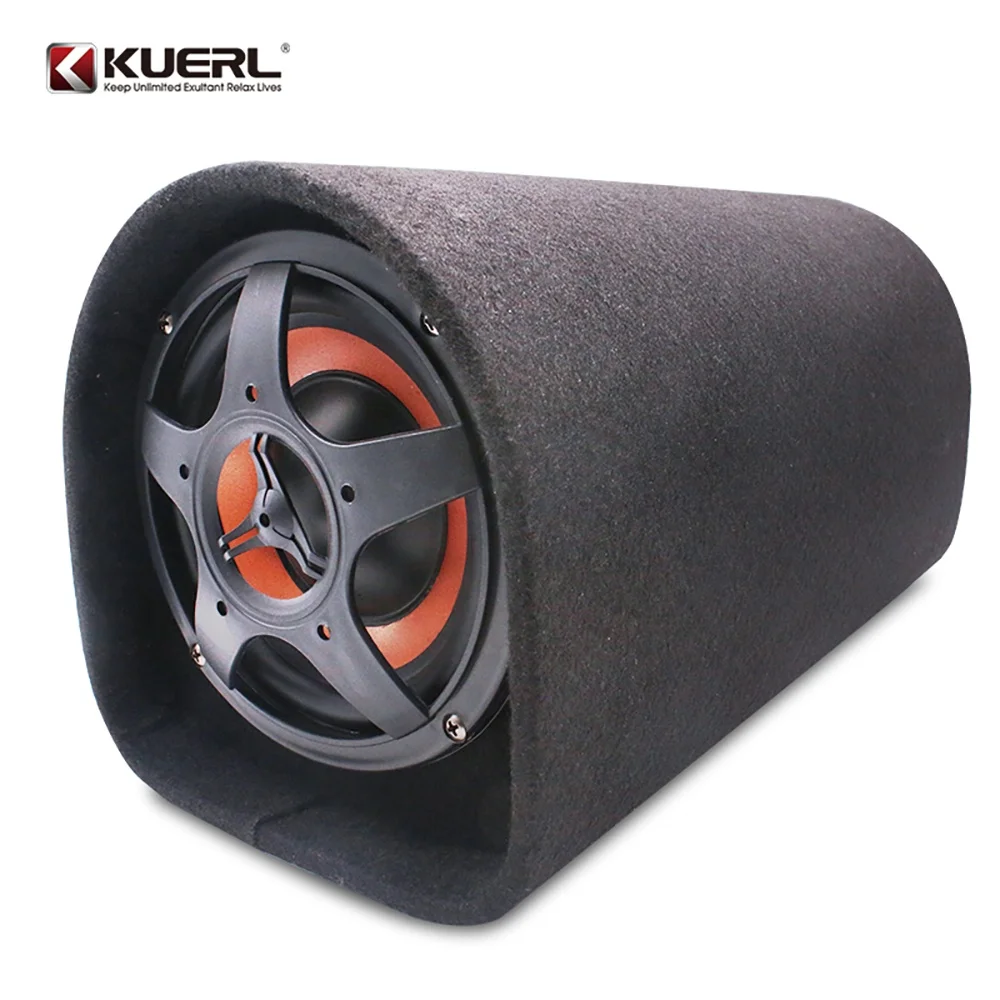 6-inch-22hz~20khz-rms-70w-max-400w-4Ω-car-audio-tunnel-subwoofer-with-amplifier-car-bass-tube-subwoofer-with-cable-accessories