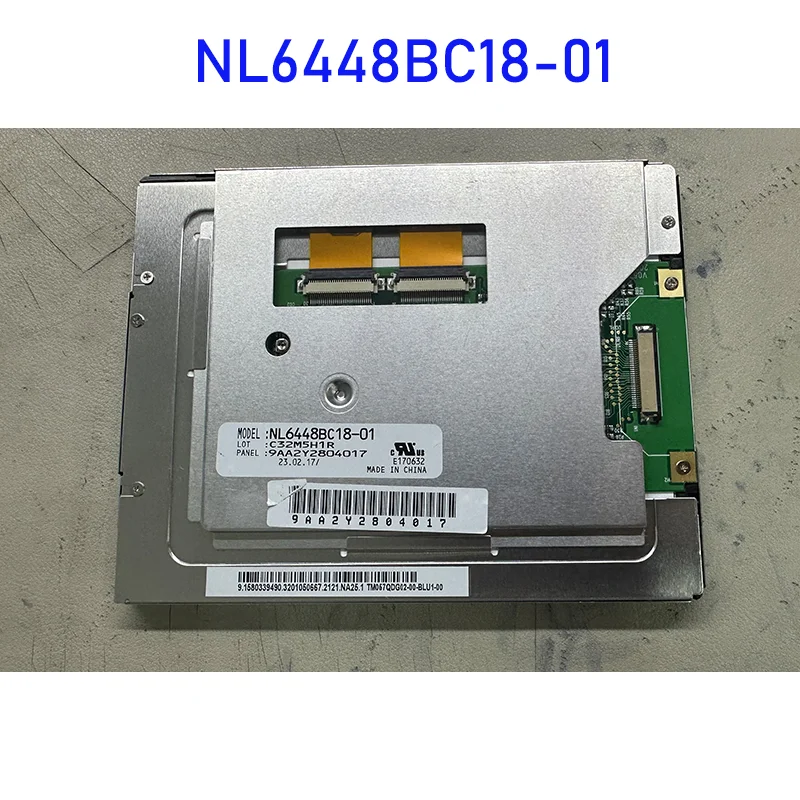 NL6448BC18-01 5.7 Inch LCD Display Screen Panel Original for NEC 33 Pins Connector Brand New Fully Tested