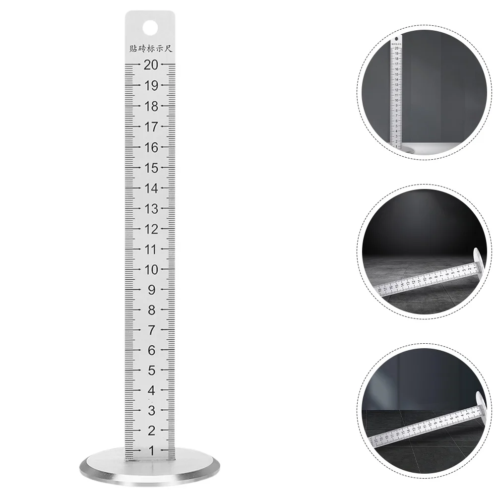 

Stainless Steel Contour Gauge Precision Leveling Tool For Wall Floor Tile Installation Tiling Position Measuring Ruler