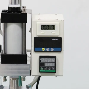 Mesin Hot Stamping Pneumatik Perangkat Bronzing 5*7cm 8*10cm 10*13cm Dengan Foil Hot Stamping Foil Peper HS Berlapis Emas Untuk Kulit PVC 12 mesin foil penjualan terbaik - №