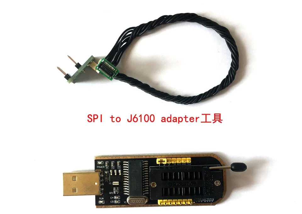 SPI to J6100 2013-2014 BIOS Disassembly-free Flashing Machine SSD Nvme Sleep Wakeup