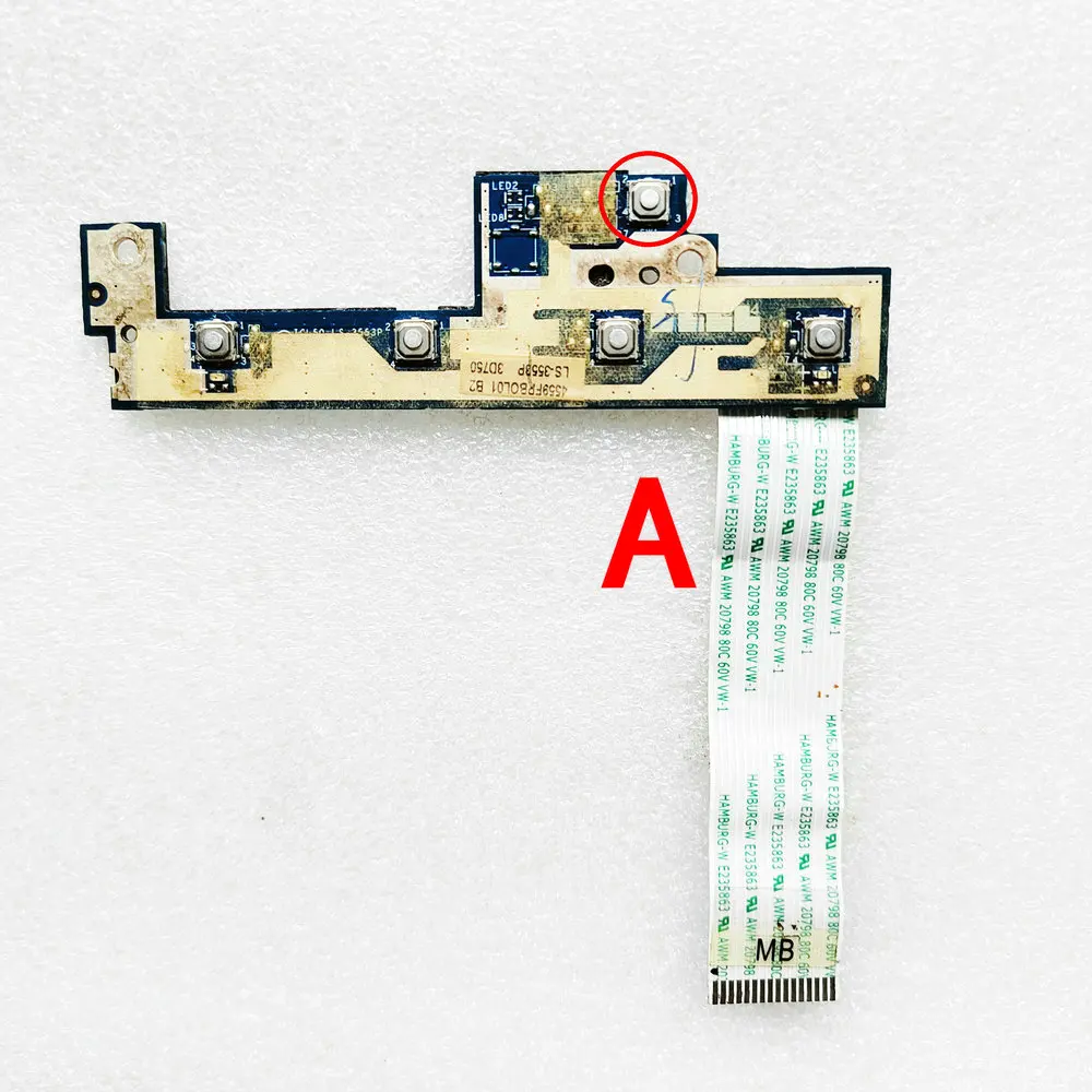 ICL50 LS-3553P Switch Line Switch Board For Acer Aspire 5520 5315 5320 5720G 5520G 5220 Switch Cable LS-3553P