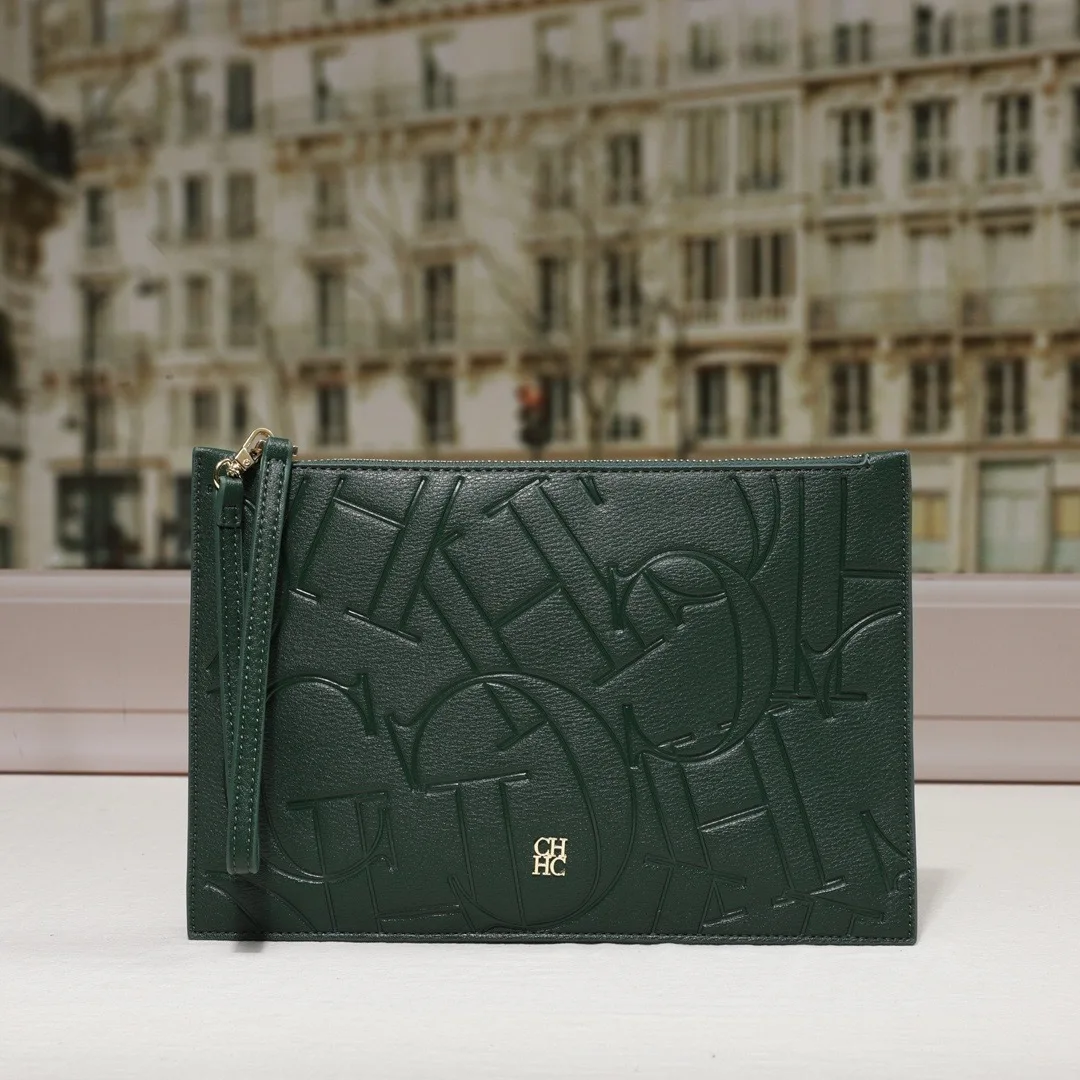 CH ​2025 Ultra Thin Phone Wallet, Large Capacity Zipper Pouch, Slim Card Holder for iPhone/Samsung, RFID Blocking & Portable​