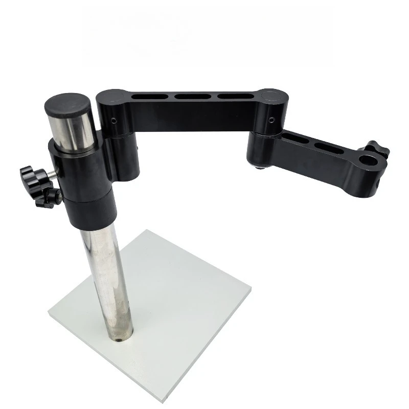 

Foldable microscope holder, micro-inlay machine to adjust the lift