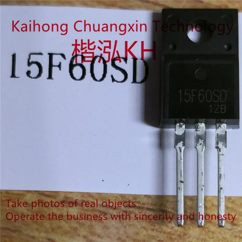 15f60sd to-220f, 5 pcs/lot