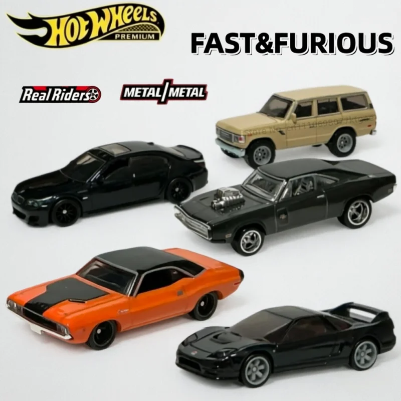 Hot Wheels HNW46-Q Fast & Furious Series,Dodge Charger Honda NSX Type-R BMW M5 Toyota Land Cruiser ,1:64 Diecast Model Car 2026