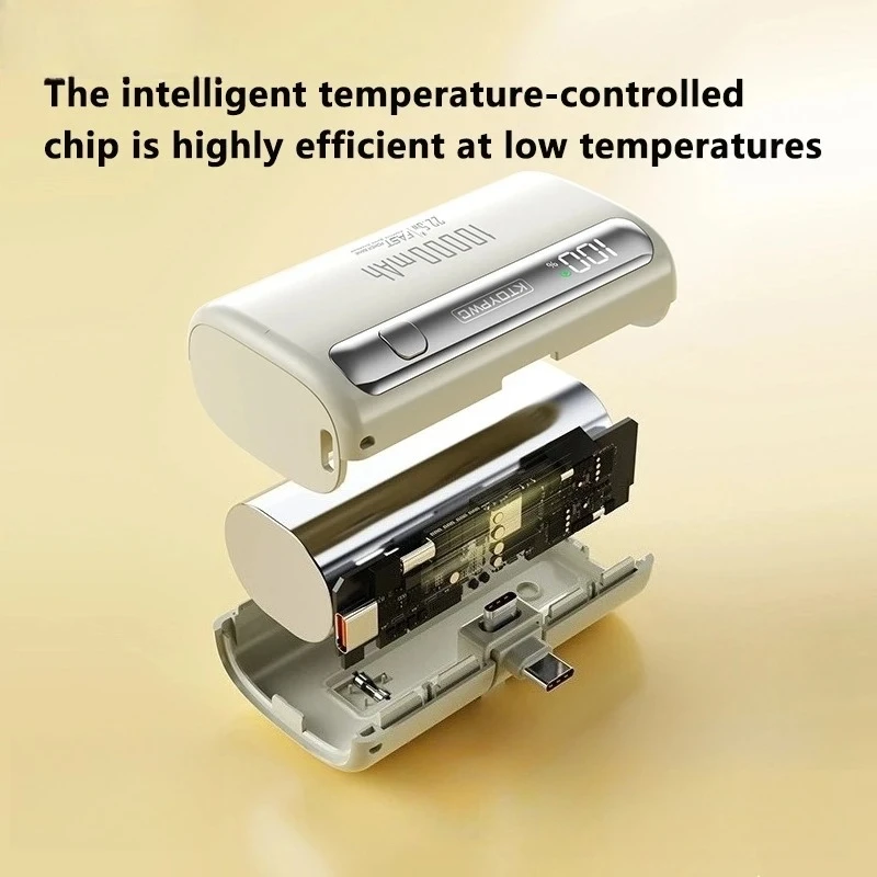 10000mAh Portable Power Bank Fast Charging Lightweight High capacity Pocket Power Bank For IPhone Huawei Samsung