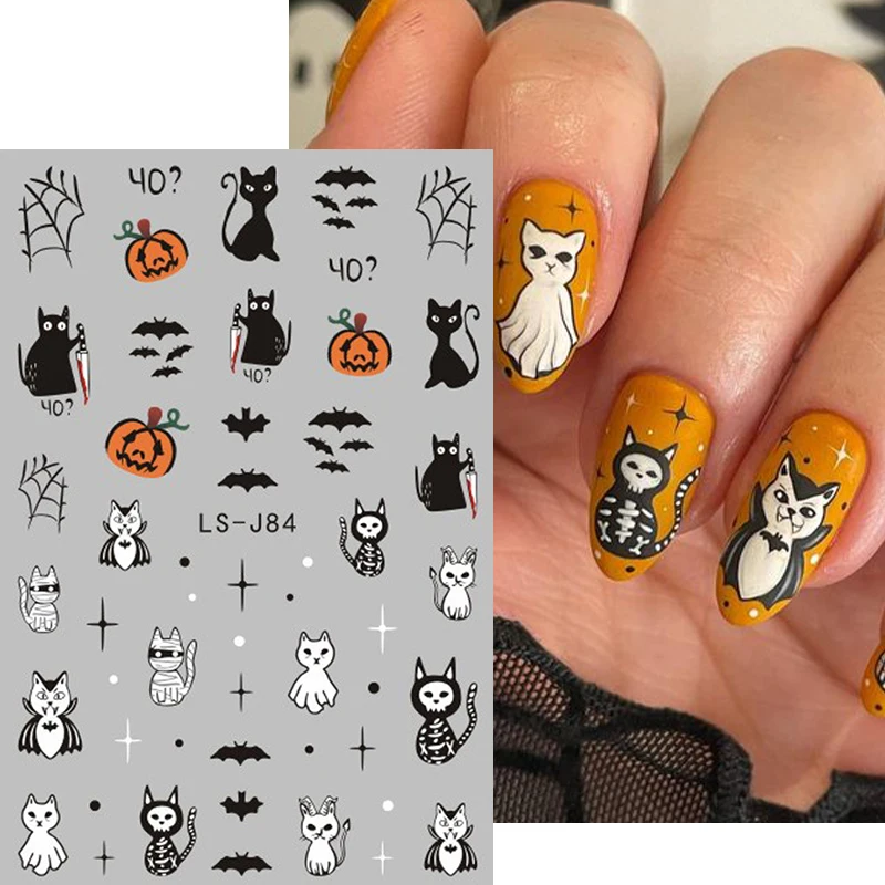 4pcs Halloween Gothic 3D Nail - Nail Art Vampire review and price