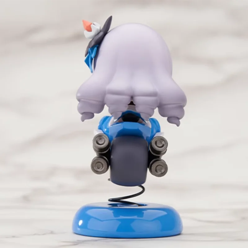 Kawaii Mihoyo/Honkai lmpact 3 Anime Figure Bronya Q-version Car Mounted Model Beautiful Girl Peripherals Anime Action Gifts Toys