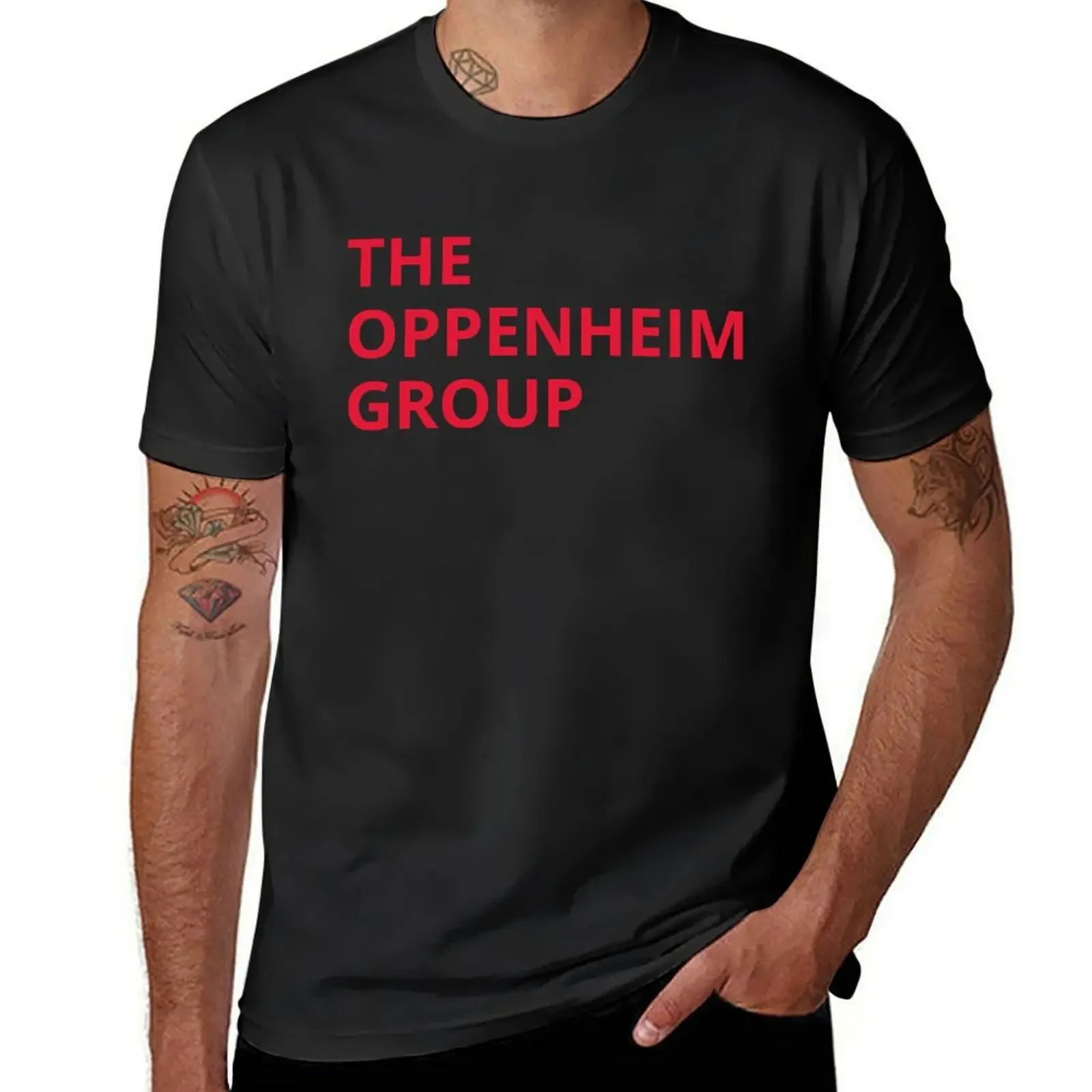 The Oppenheim Group T-Shirt basketball graphic tees blue archive rapper graphic tees sports fans shirts men graphic