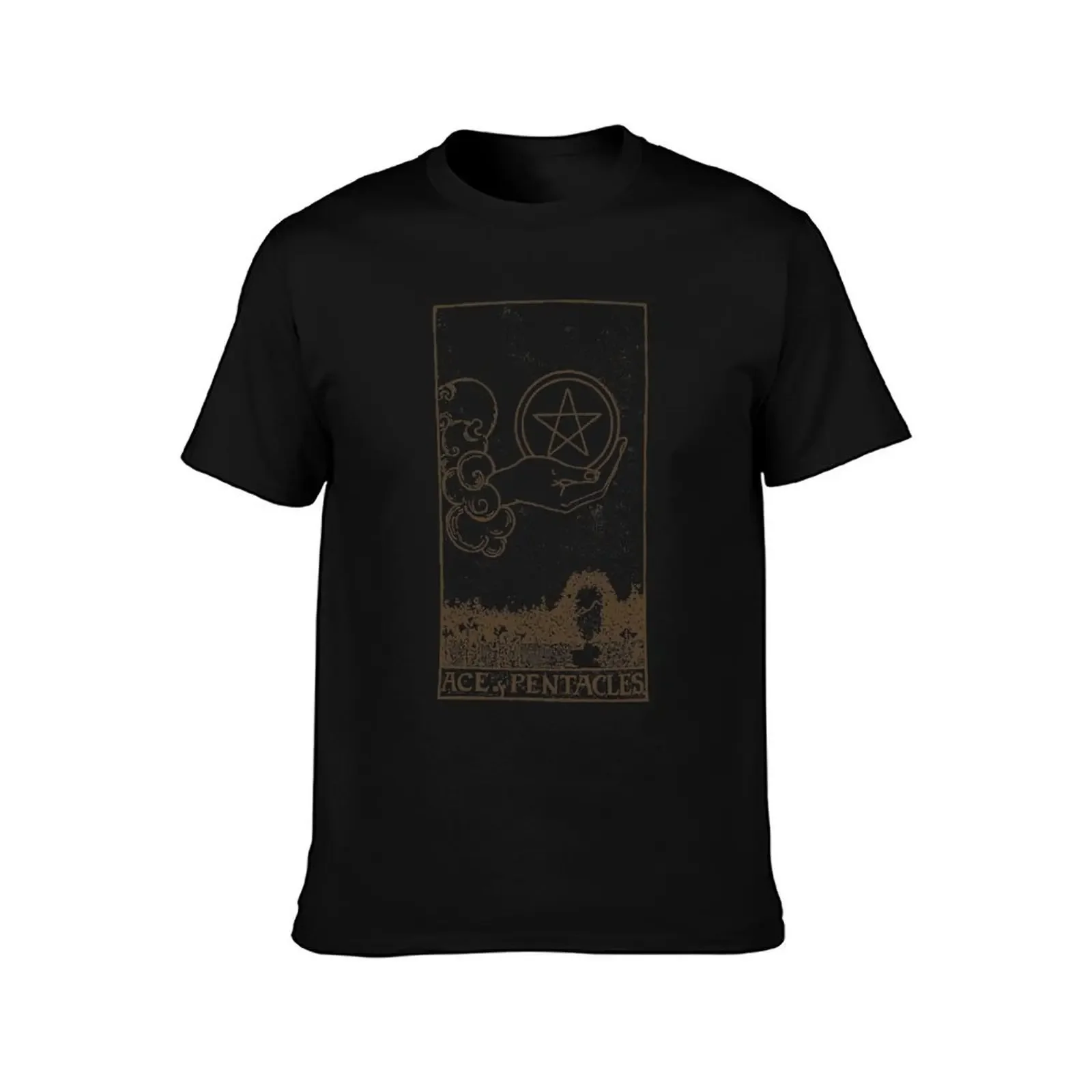 Ace of Pentacles T-Shirt customizeds vintage t shirts korean fashion mens designer clothes