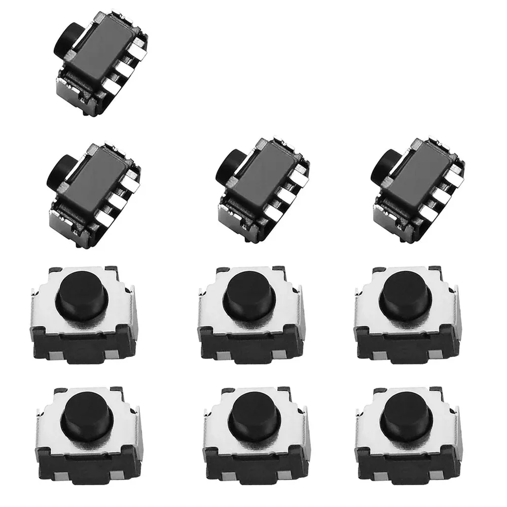 10-30 قطعة زر التبديل الجزئي اليسار اليمين L R زر لنينتندو سويتش/OLED Joycon اللمس الوفير استبدال أجزاء