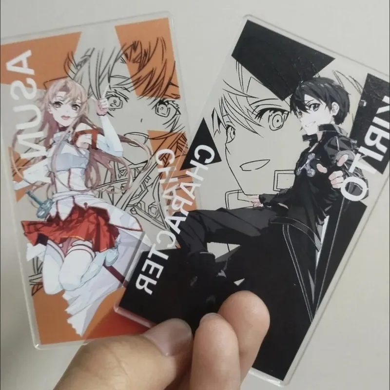 

Sword Art Online аниме периферийные акриловые брелки автомобильный кулон брелок Юки Асуна Киригая Казуто Кирито коллекция подарки игрушка