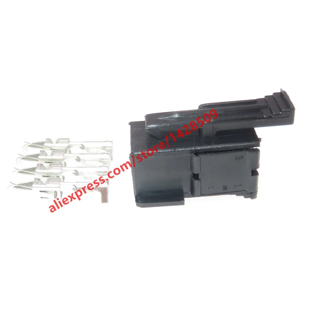 1 Set 4 Pin 2.8 Series Automotive Plastic Housing Electric Cable Socket Auto Accessories 929504-1