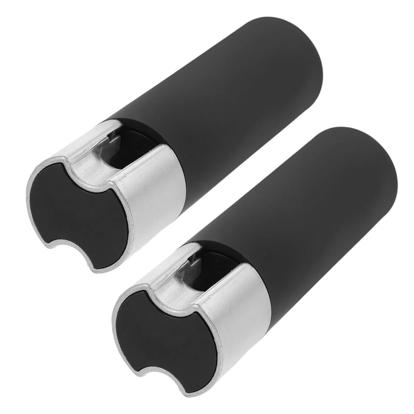 

2Pcs Blind Pull Cord Weights Black Plastic Frosted Handle Roller Blinds Curtains Window Shutter Accessories Windproof