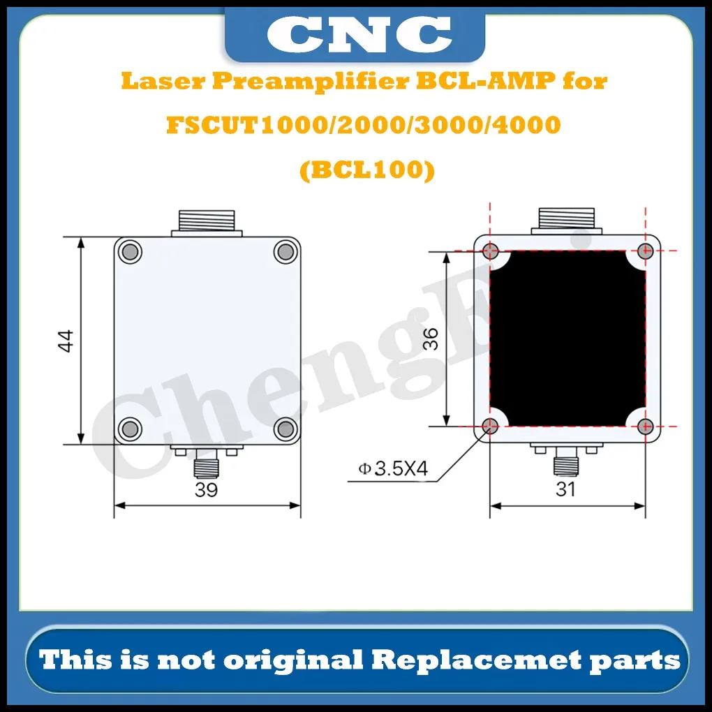 Imagem -05 - Recente Cnc Amplificador Pré-amplificador Seneor Bcl-amp para Bcs100 Fscut1000 Fscut2000c Controlador Cabeça do Laser Bt240s Bm109 Kc13 Nc30 Mais