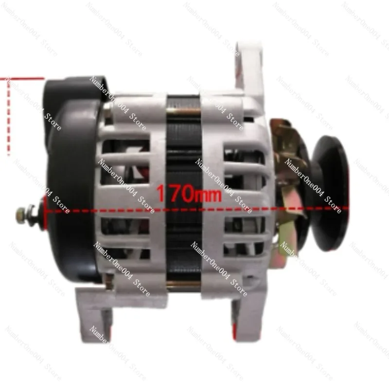 Applicable to Small household AC alternator 220v pulley wheel permanent magnet constant voltage 1500W brand new pure copper