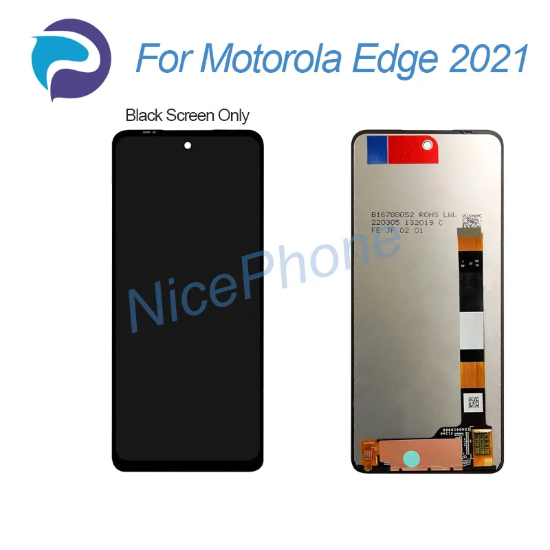 for Motorola Edge 2021 LCD Screen + Touch Digitizer Display 2460*1080 XT2141-1 For Moto Edge 2021 LCD Screen Display