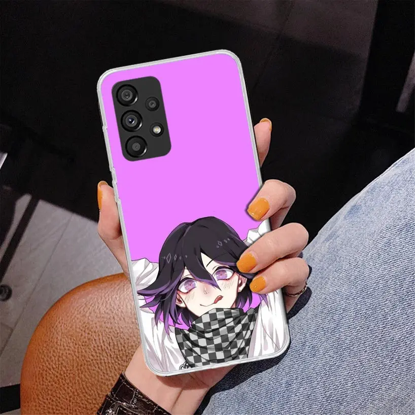 Danganronpa Kokichi Ouma Phone Case For Samsung Galaxy A14 A24 A34 A54 A04S A13 A23 A33 A53 A03S A12 A52 A22 A32 A02S A72 A73 Co