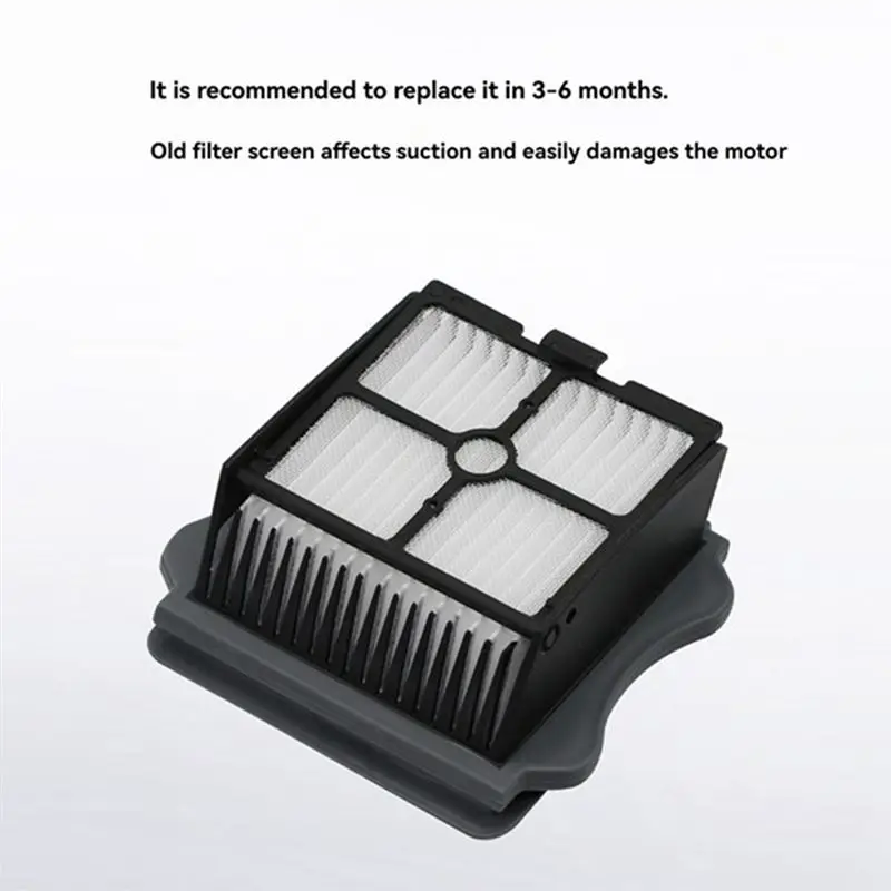 PZHI-Roller Brush HEPA Filter Accessories For Tineco Floor One Switch S6/Stretch S6 Wet Dry Vacuum Cleaner Replacement Parts