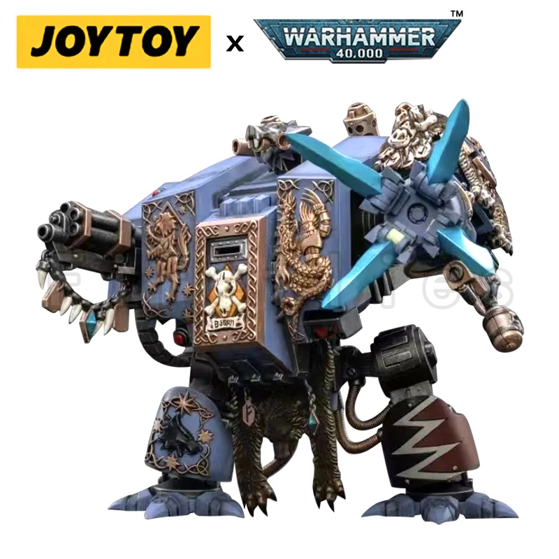 

[Pre-Order]1/18 JOYTOY Action Figure Mecha 40K Space Wolves Bjorn the Fell-Handed Anime Model Toy Free Shipping