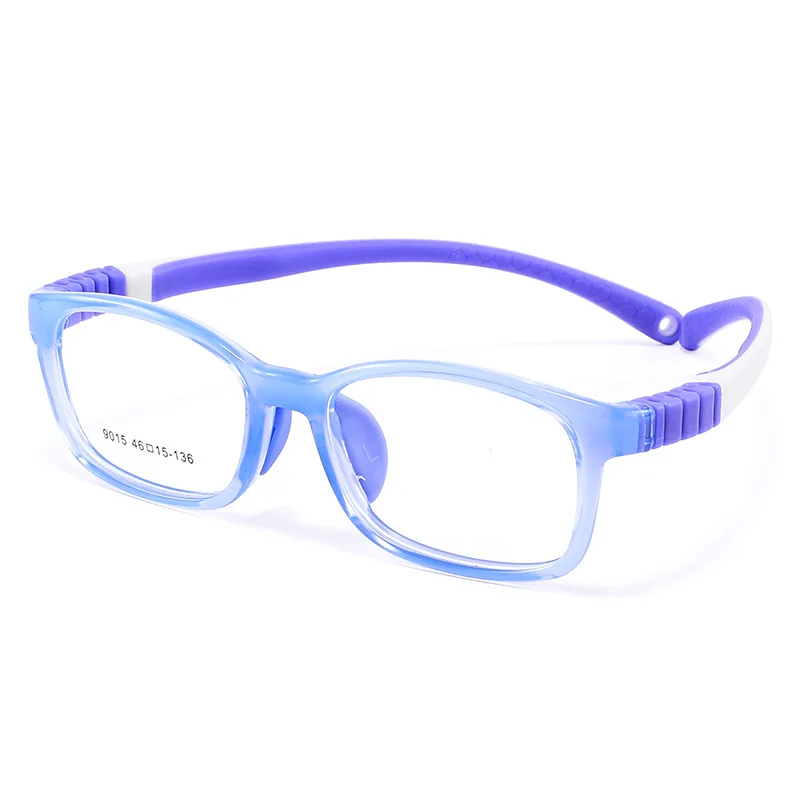 YIMARUILI New Ultralight Silicone Children Eyeglass Frame Boy Fashion Safety Kids Optical Prescription Glass Frames Girls 9015ET