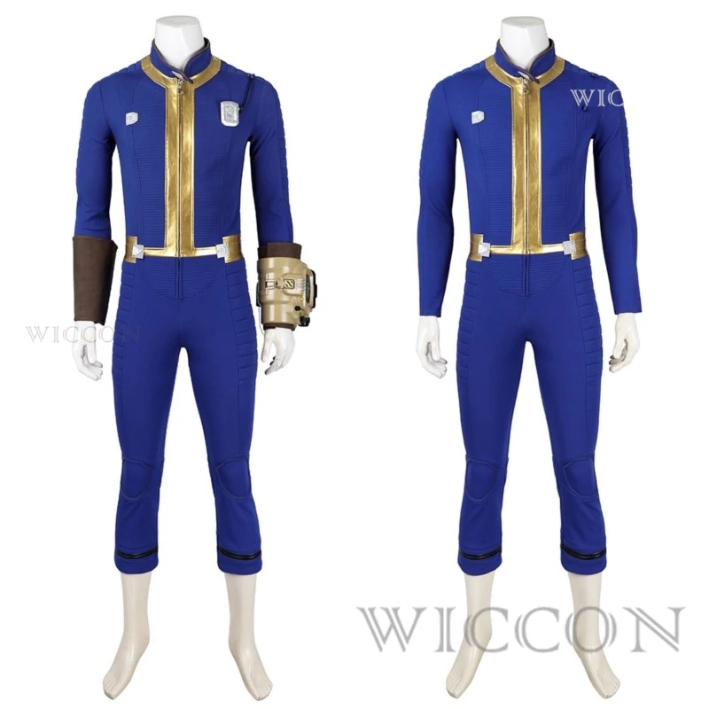 성인 게임 가을 코스아웃 No.75 볼트 코스프레, 네이트 노라 남성 점프수트, 바디 슈트 복장, 할로윈 카니발 파티 롤플레이 세트