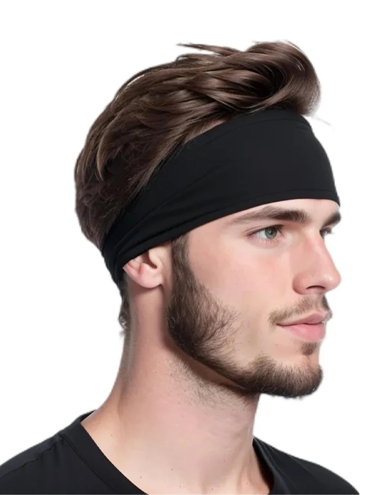 AliExpress NONE Sports Headband Running Fitness Sweatband Elastic Absorbent Sweat Cycling Jog Tennis Yoga Gym Head Band Hair Bandage Men Women