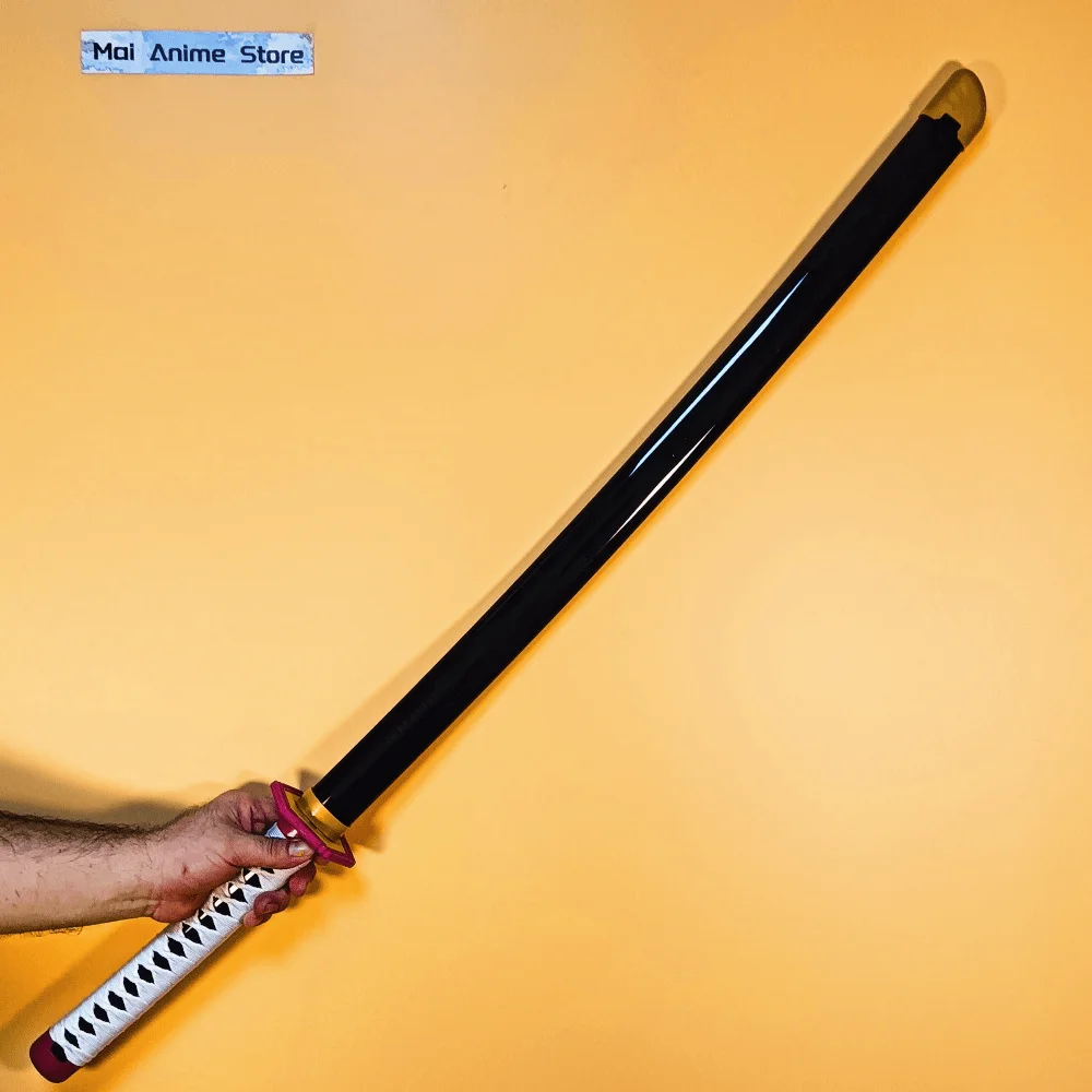 40 بوصة كاتانا الحجم الحقيقي اليابانية كاتانا الساموراي صابر عمل تمثال حقيقي كامل الحجم شفرة السيف تأثيري الدعامة لعبة غير حادة هدية