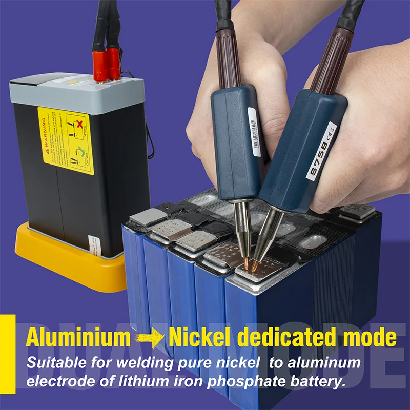 Heltec 21KW Battery Spot Welder High Power Handheld Spot Welding Machine Portable 3500A Adjustable Welders for 18650 Battery