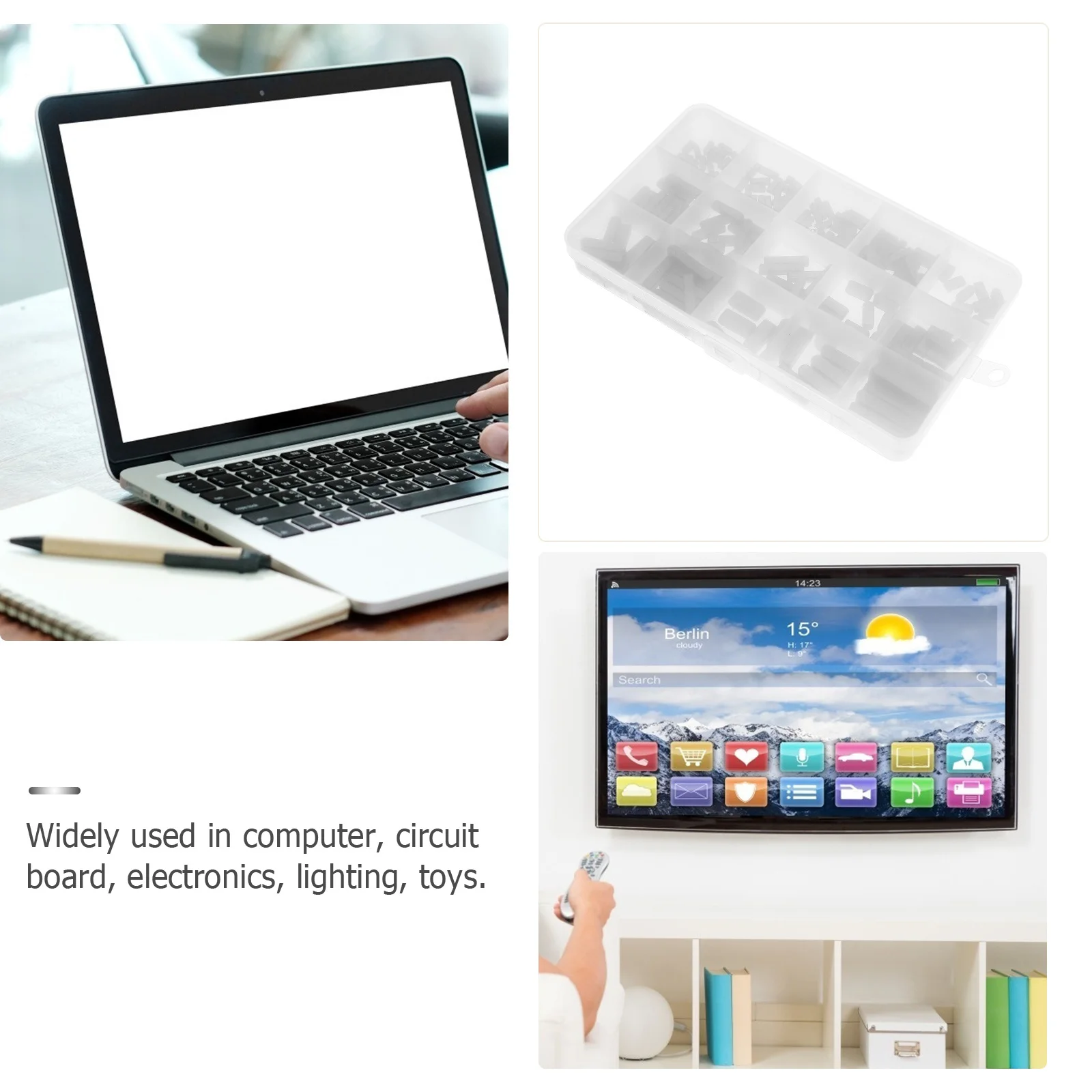 

175Pcs Type A Carbon Steel Flat Key Pin Durable Rust Resistant Shaft Parallel Keys Drive Shaft Fasteners Carbon Steel Flat Pin